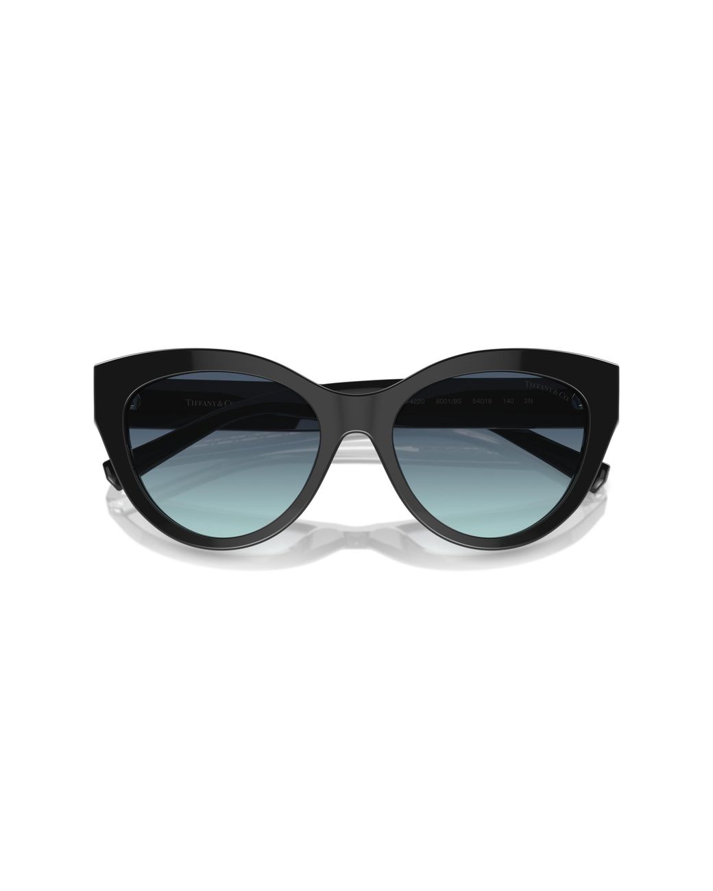 Tiffany & Co Black Tf4220 80019S Sunglasses Acetate Cat Eye Normal Shaded