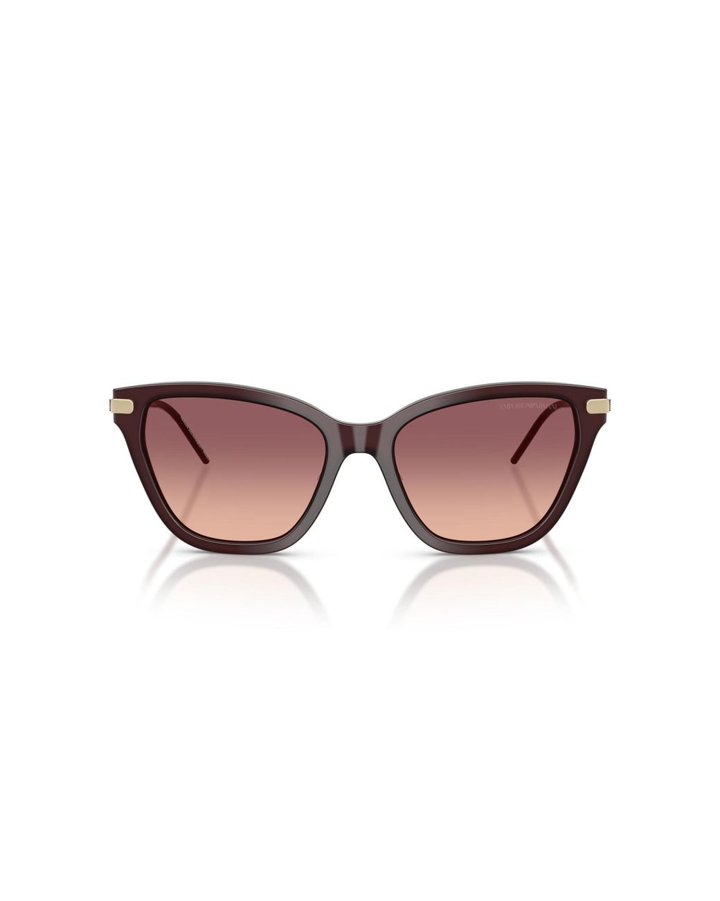 Emporio Armani Black Ea4251 62658D Sunglasses Acetate Cat Eye Normal Shaded