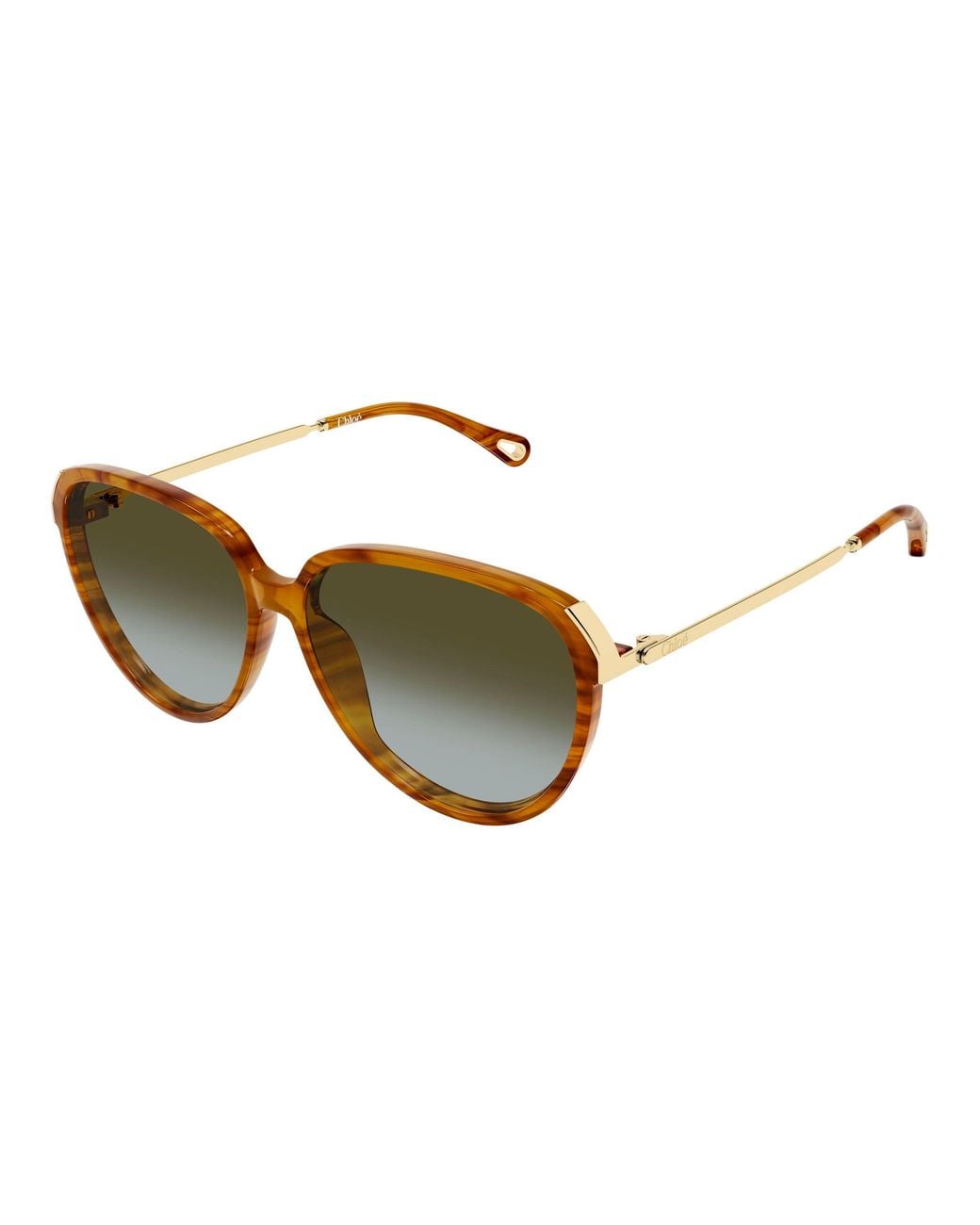 Chloé Black Ch0406S 003 Sunglasses Acetate Round Nuanced
