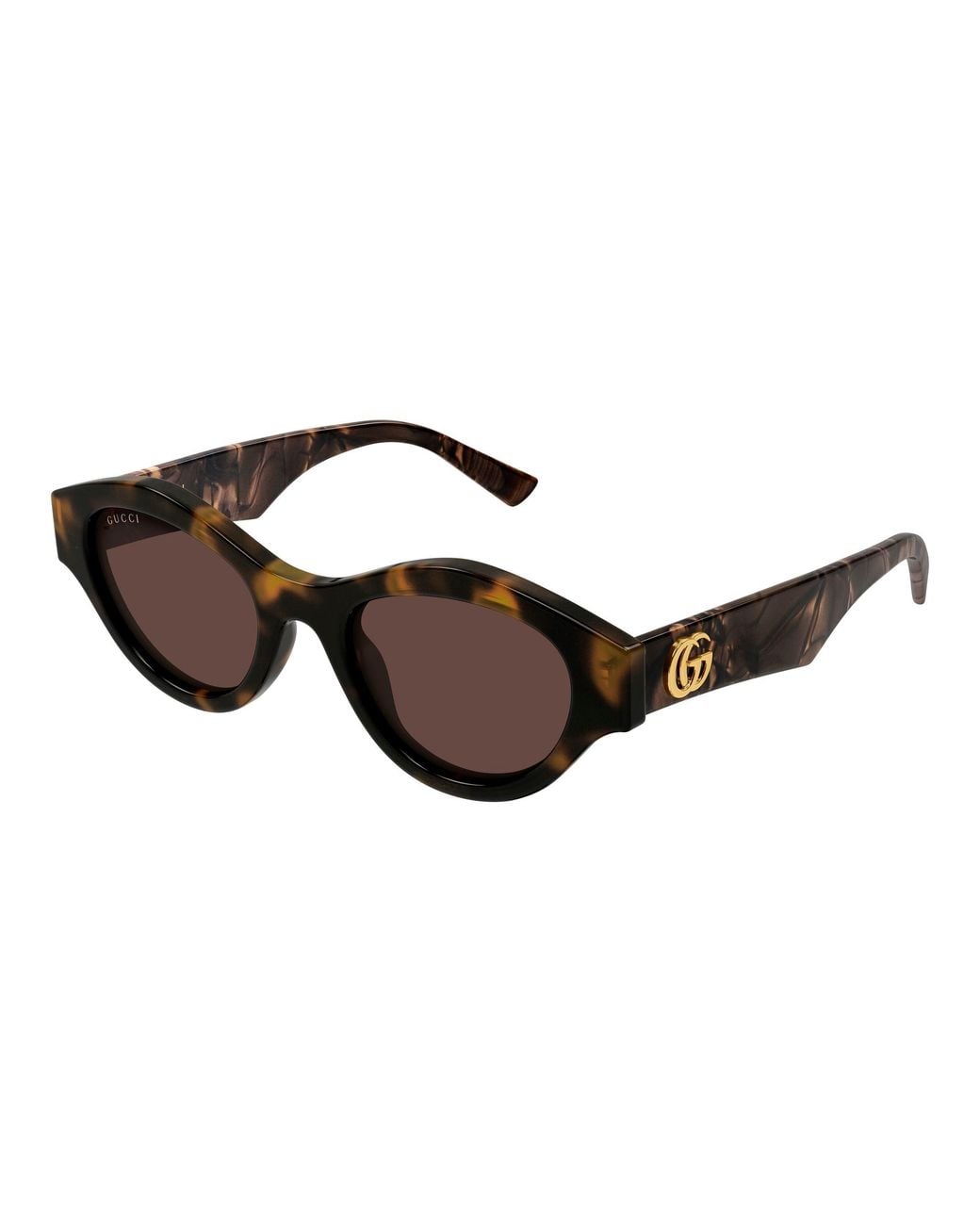 Gucci Black Gg2207S 004 Sunglasses Acetate Cat Eye