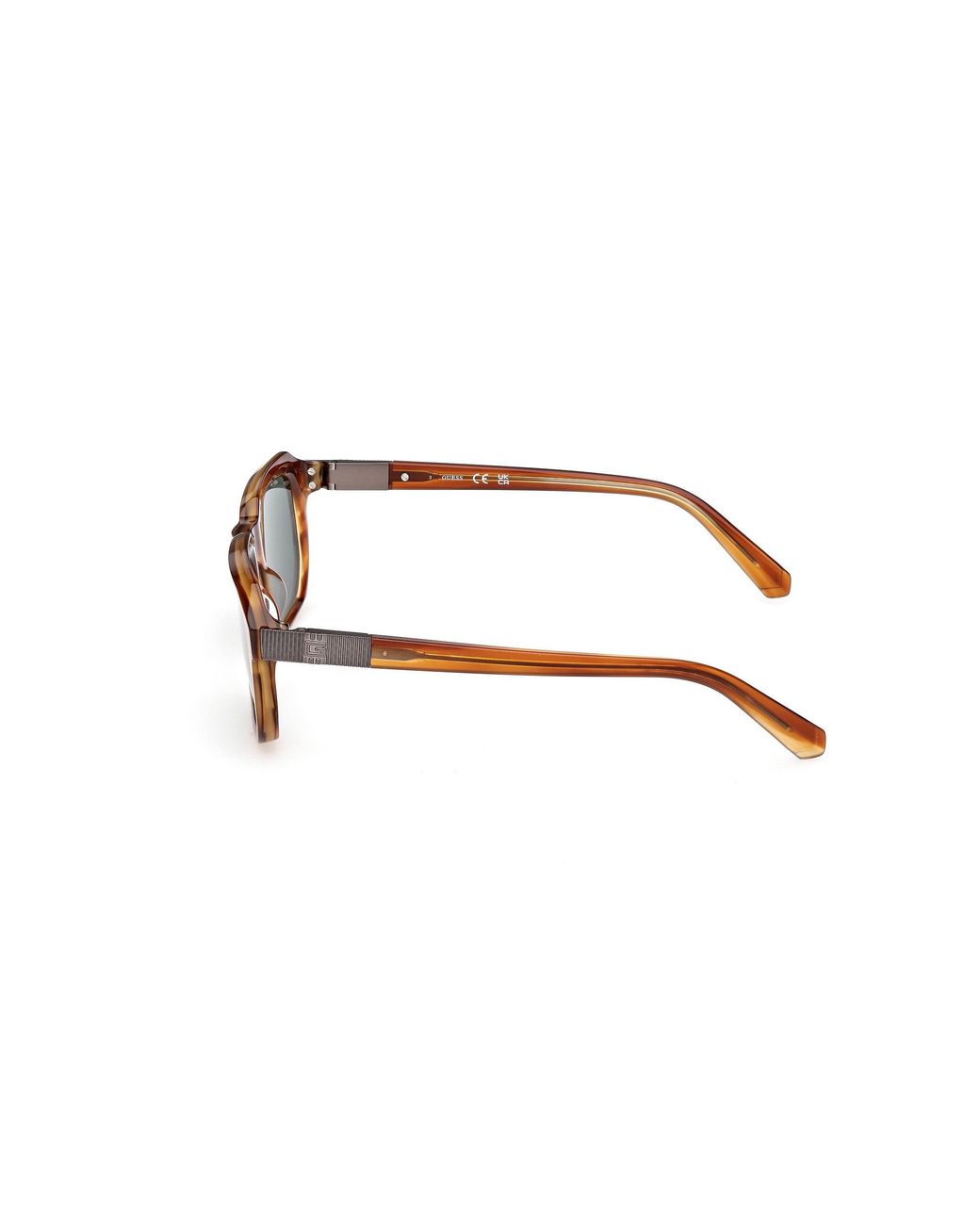 Guess Black Gu00278 47N Sunglasses Acetate Squared Normal for men
