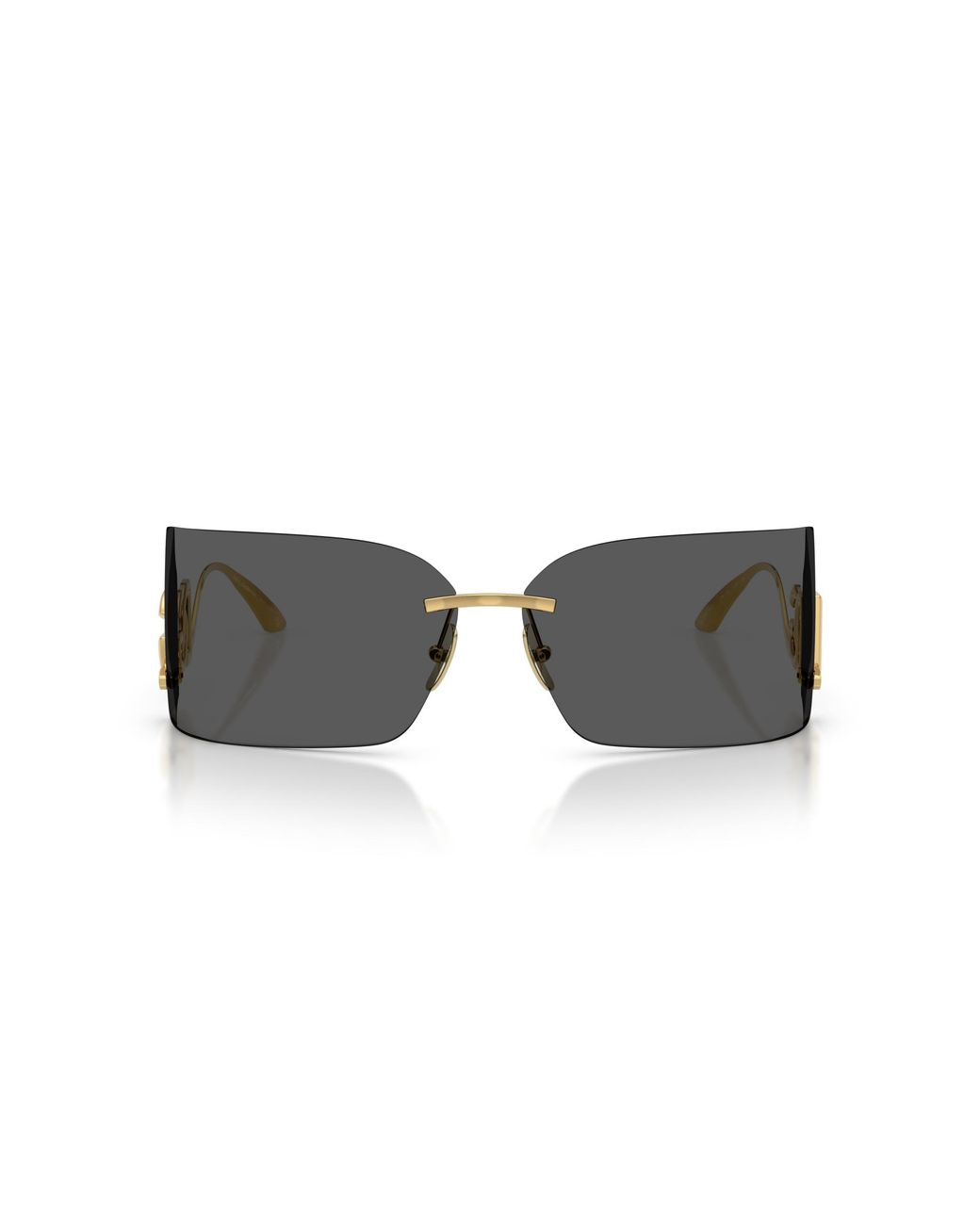 Dolce & Gabbana Black Dg2319 02/87 Sunglasses Metal Squared Normal