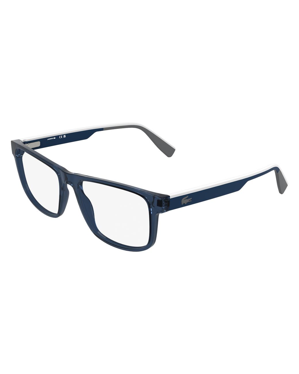 Lacoste Black L4011 001 Optical Frames Bio-Injected Squared Normal for men