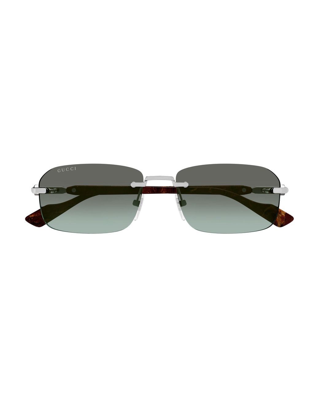 Gucci Black Gg1221S 008 Sunglasses Metal Squared for men