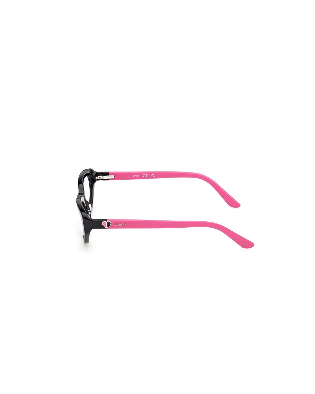 Guess Black Gu50395 5 Optical Frames Acetate Round Normal