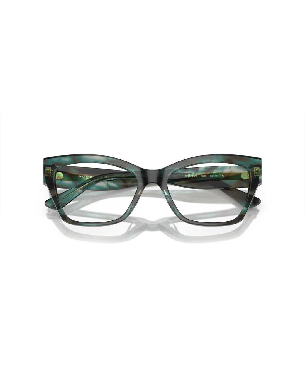 Vogue Eyewear Black Vo5523 3088 Optical Frames Acetate Cat Eye Normal