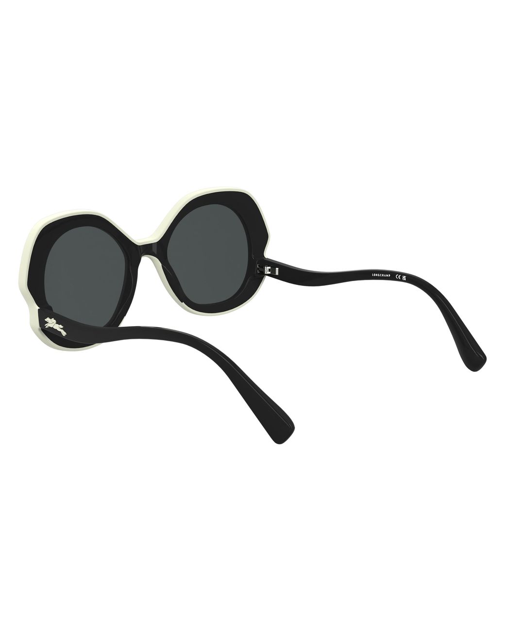 Longchamp Black Lo780S 038 Sunglasses Bio-Inject Round Normal