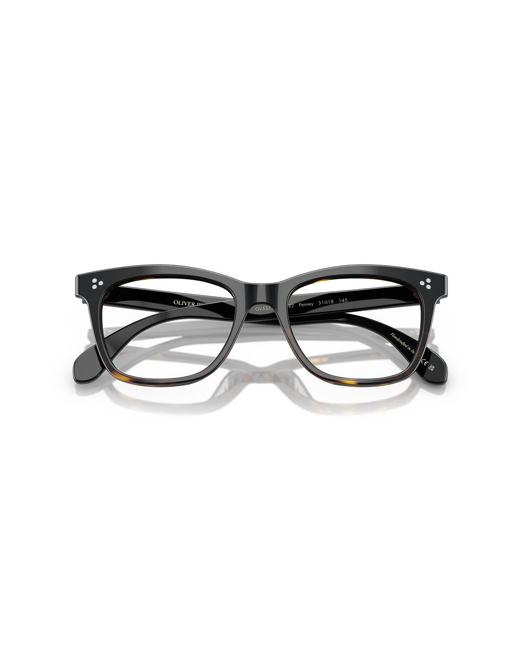 Oliver Peoples Black Ov5375U Penney 1722 Optical Frames Acetate Transparent Pillow Normal