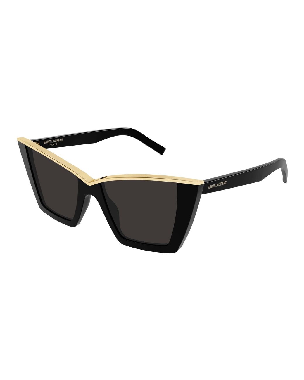 Saint Laurent Black Sl 570 001 Sunglasses Acetate Cat Eye Normal