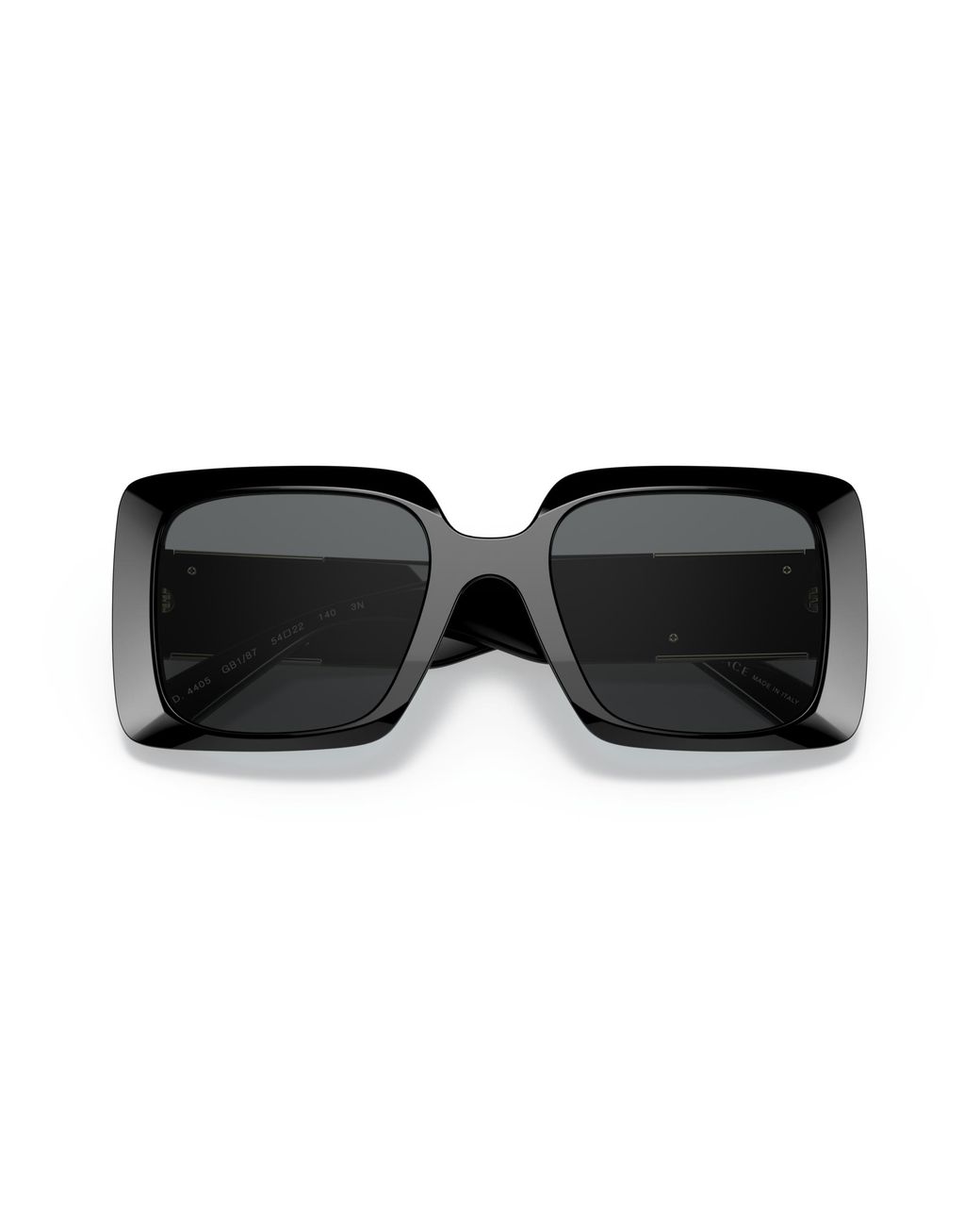 Versace Black Ve4405 Gb1/87 Sunglasses Acetate Squared Normal