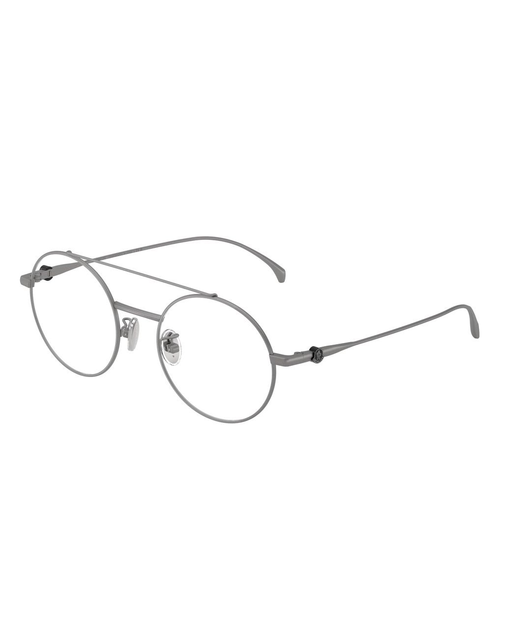 Moncler Black Me1019T 1016 Optical Frames Titanium Transparent Round Normal