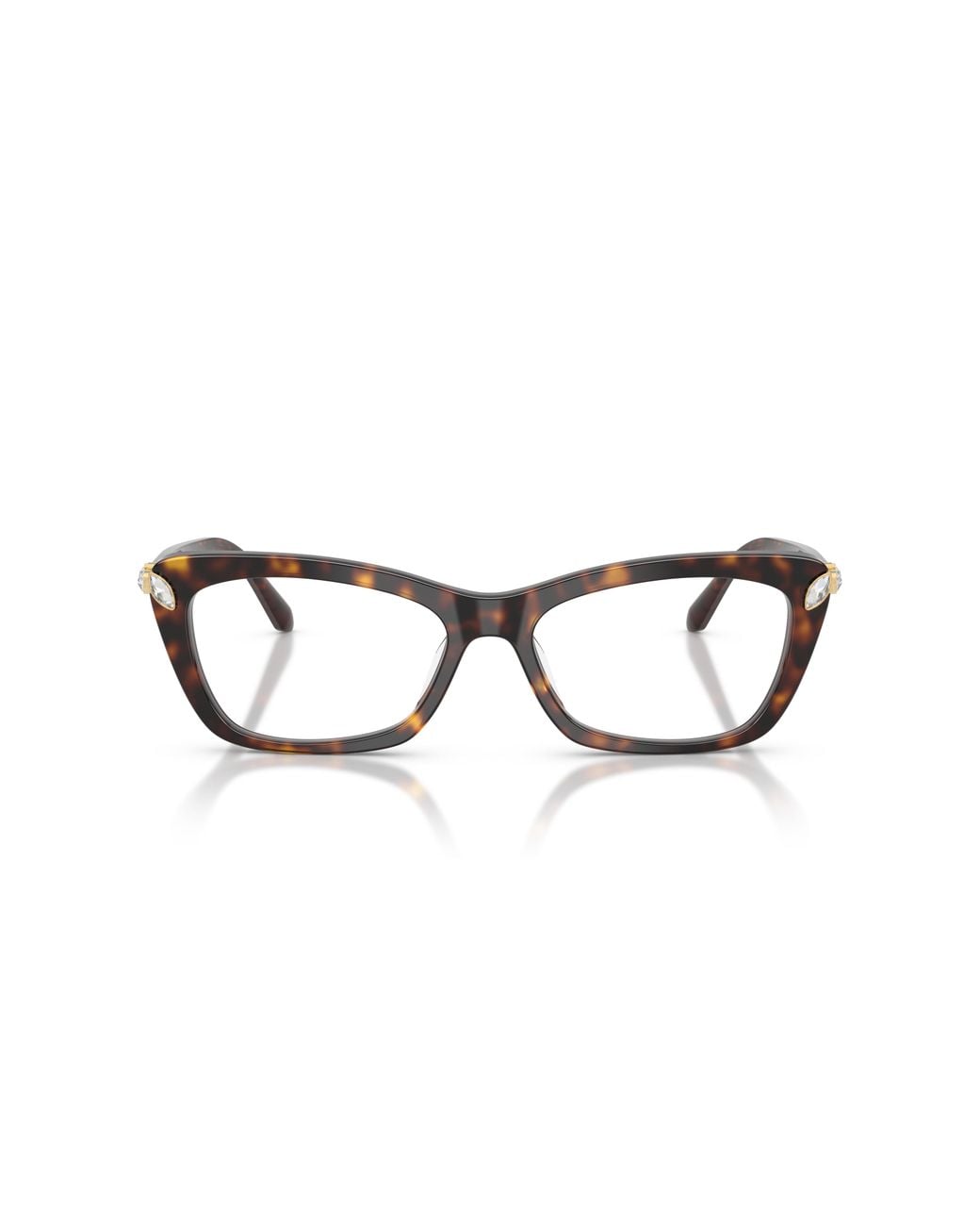 Swarovski Black Sk2068U 1002 Optical Frames Acetate Transparent Cat Eye Normal