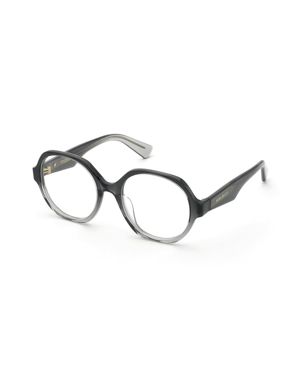 Nina Ricci Black Vnr426 0Ah8 Optical Frames Acetate Round