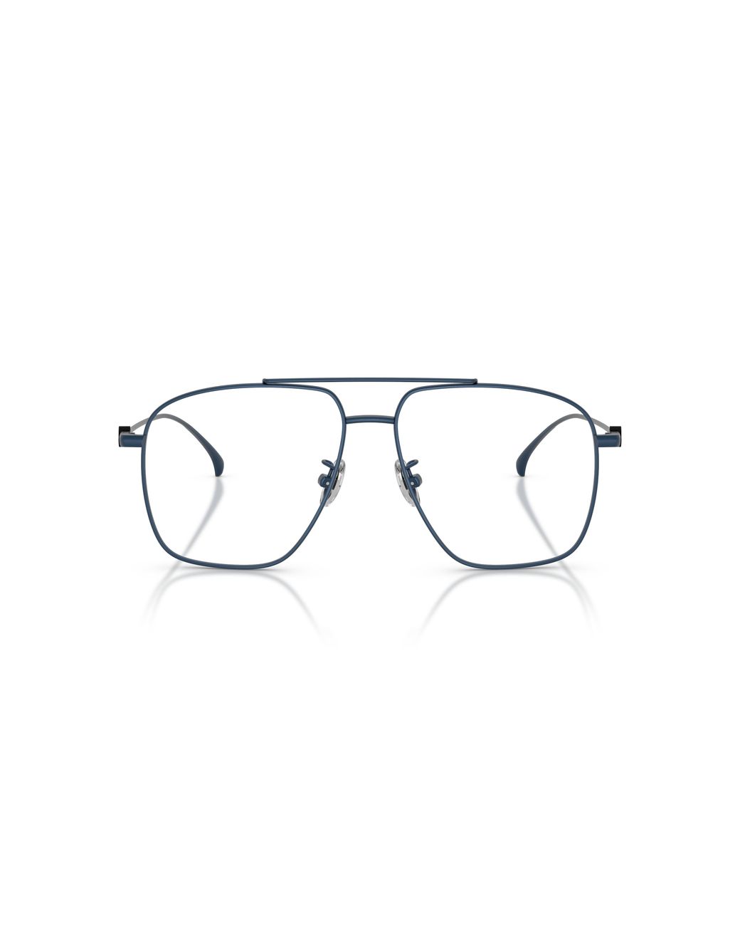 Moncler Black Me1017T 1026 Optical Frames Titanium Transparent Pilot Normal