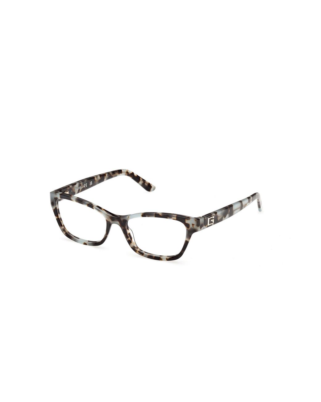 Guess Black Gu50353 086 Optical Frames Acetate Squared Normal
