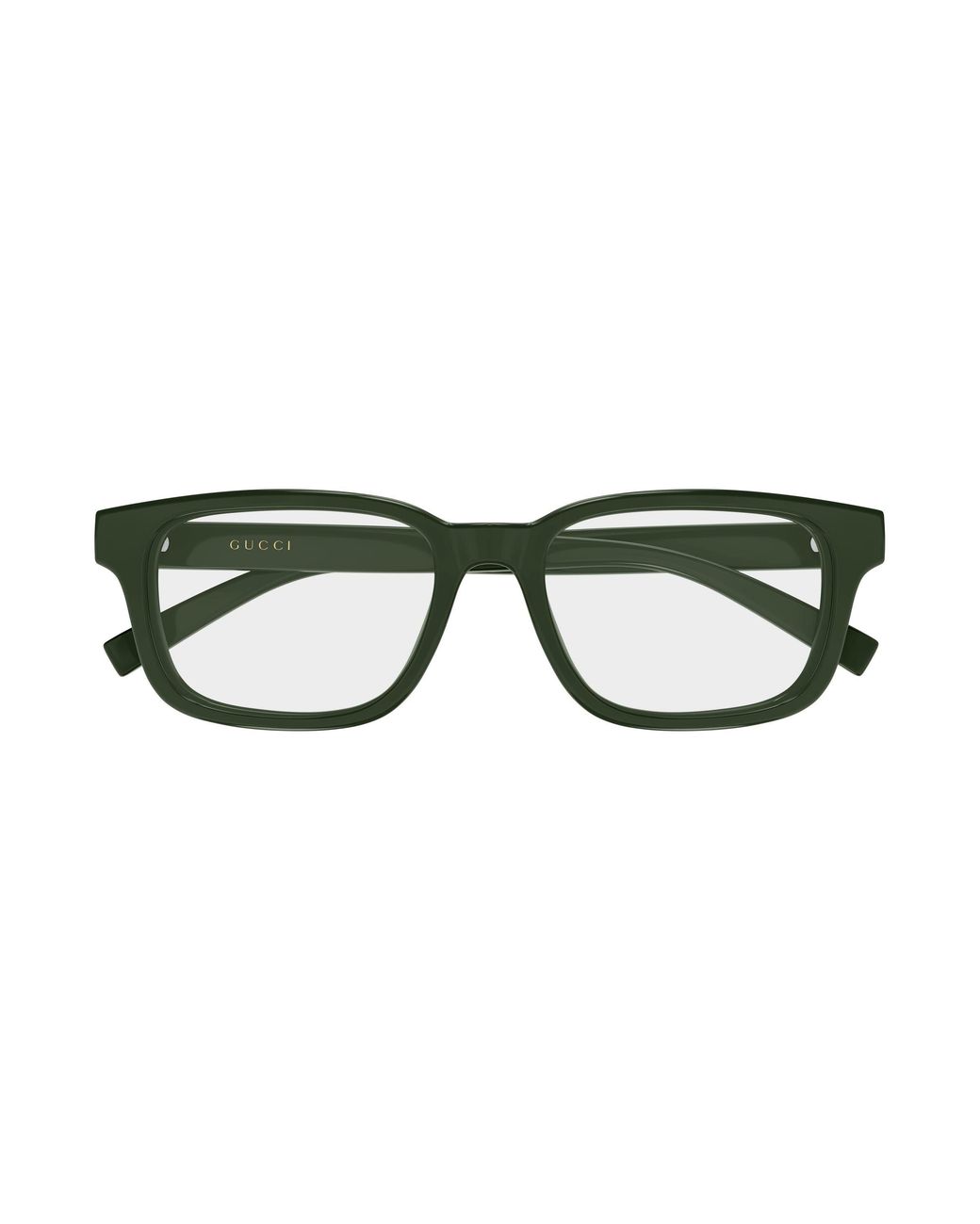 Gucci Black Gg2107Ol 004 Optical Frames Injected Transparent Squared for men