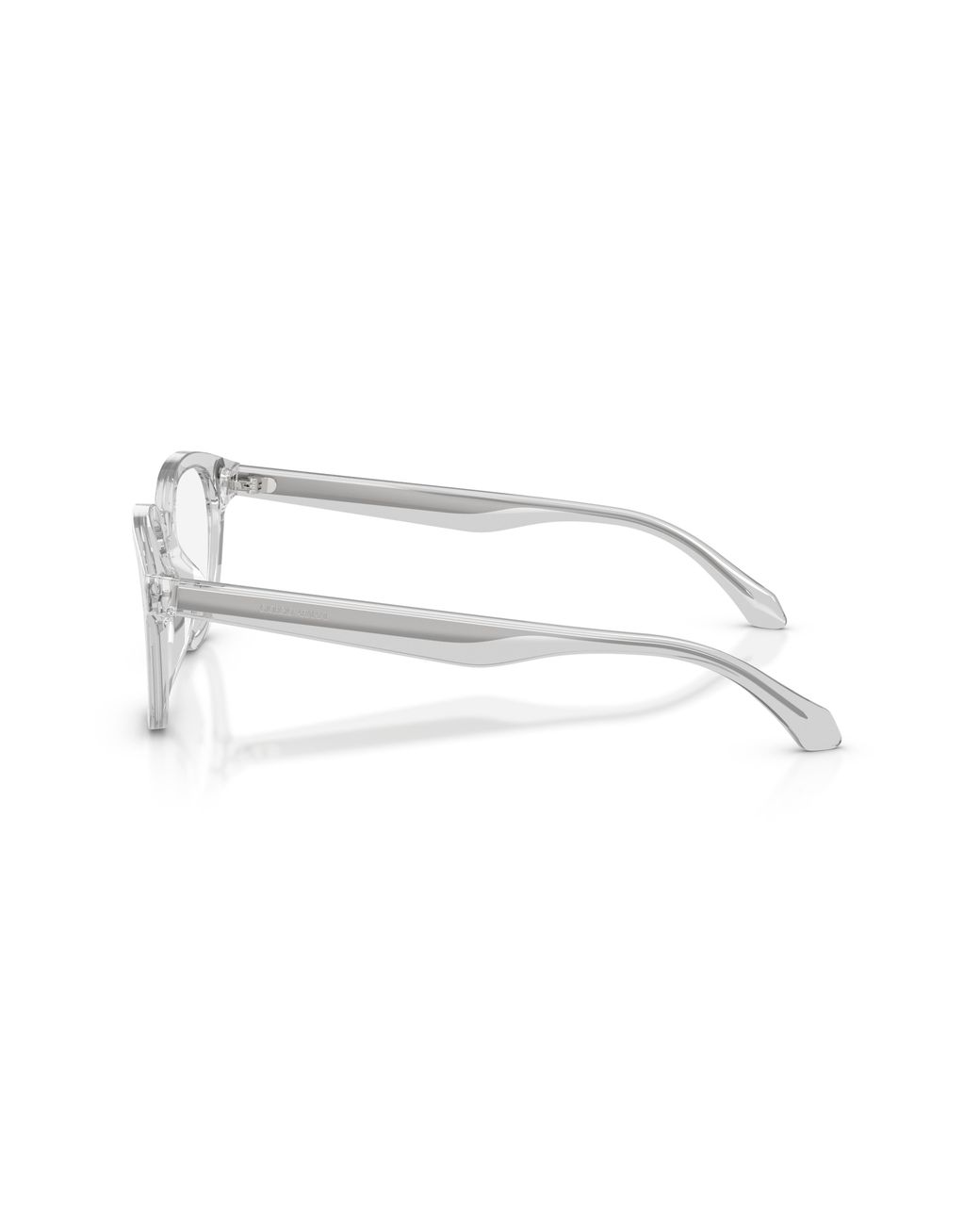 Giorgio Armani Black Ar7296U 6470 Optical Frames Acetate Transparent Pantos Normal for men