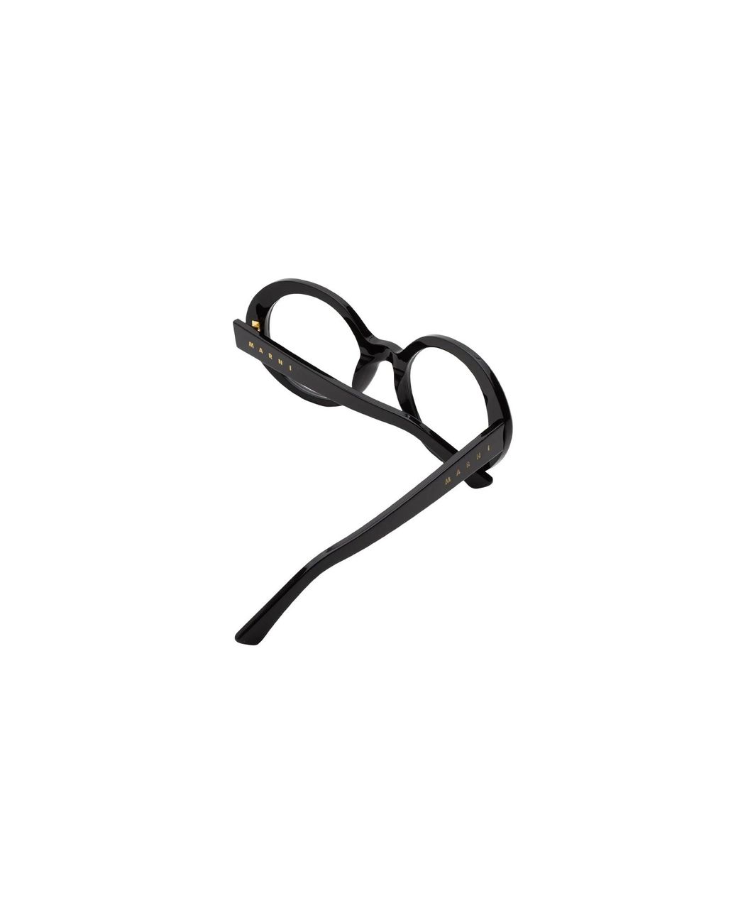 Marni Black Mao Eobilo Sunglasses Acetate Round