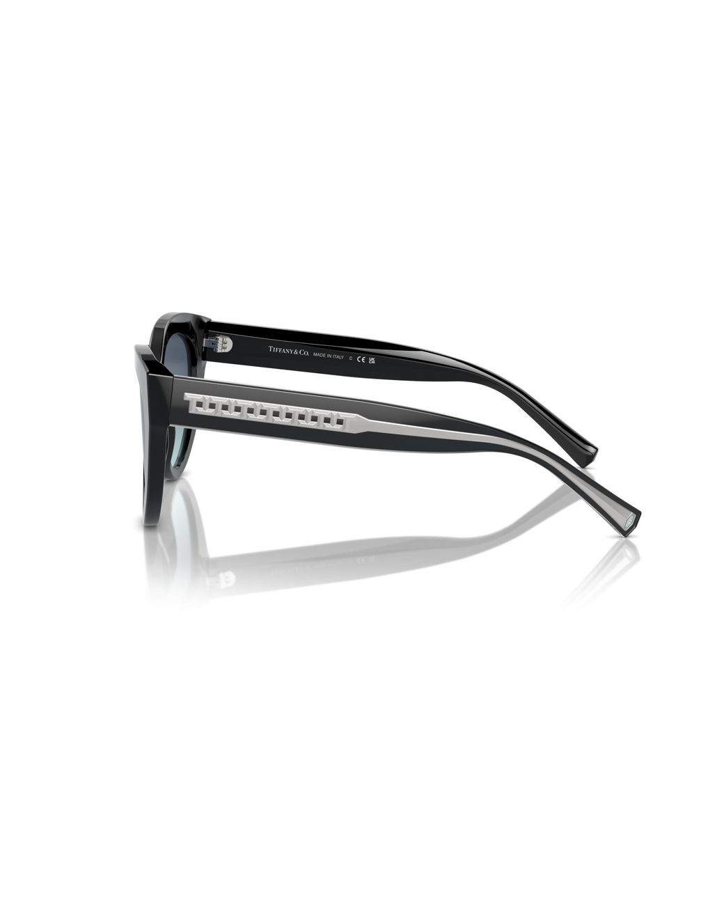 Tiffany & Co Black Tf4220 80019S Sunglasses Acetate Cat Eye Normal Shaded