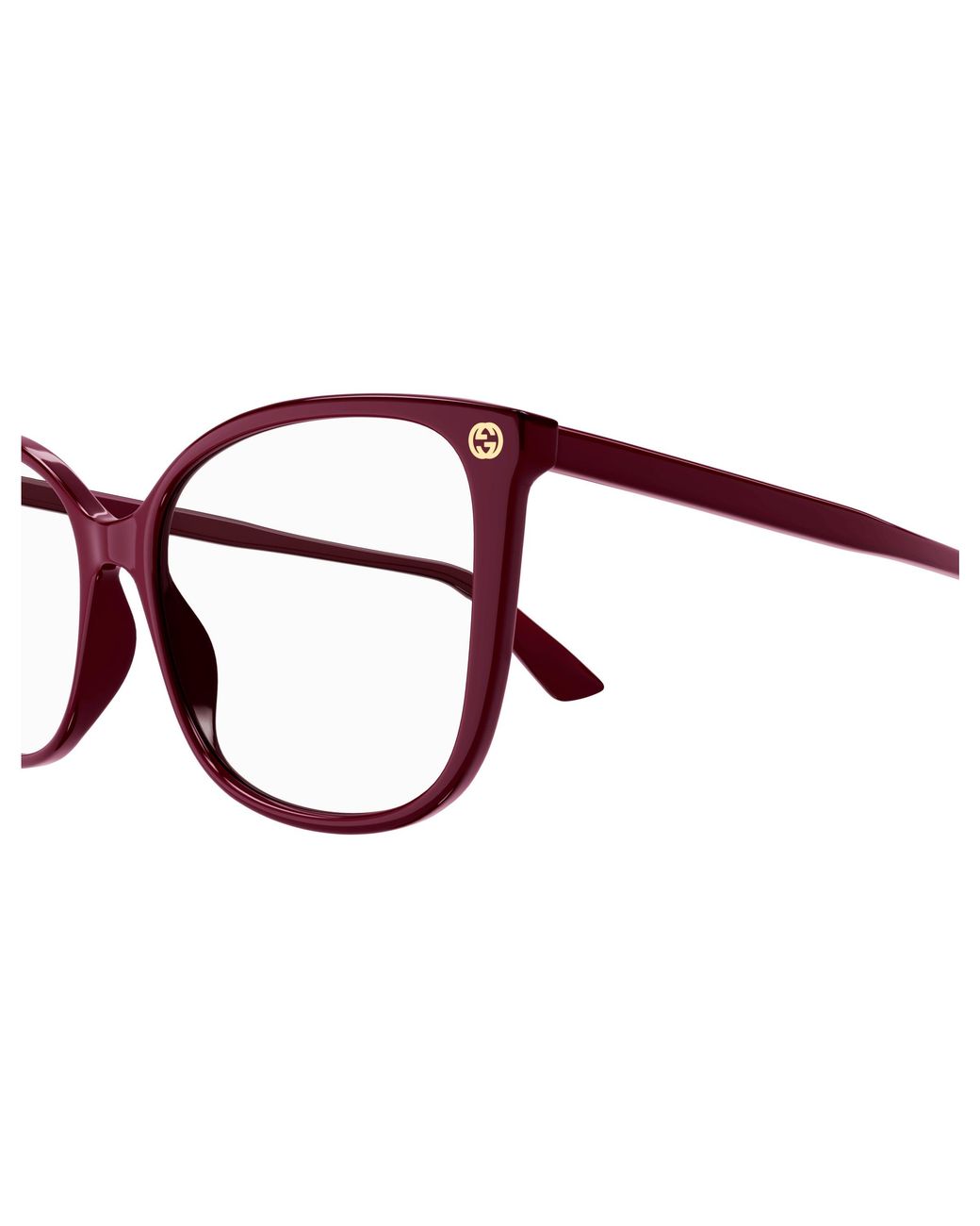 Gucci Black Gg0025O 022 Optical Frames Acetate Transparent Cat Eye