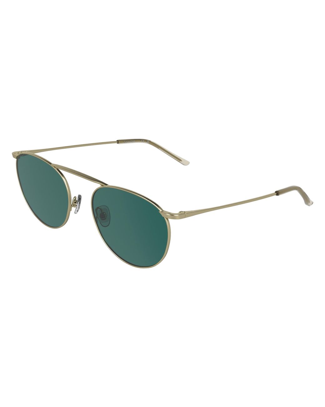 Calvin Klein Black Ck26106St 717 Sunglasses Titanium Petrolium Geometric Normal
