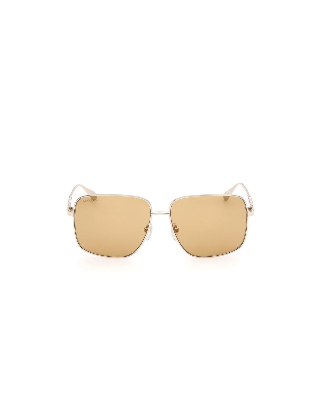 MAX&Co. Black Mo0170 32J Sunglasses Metal Squared Normal