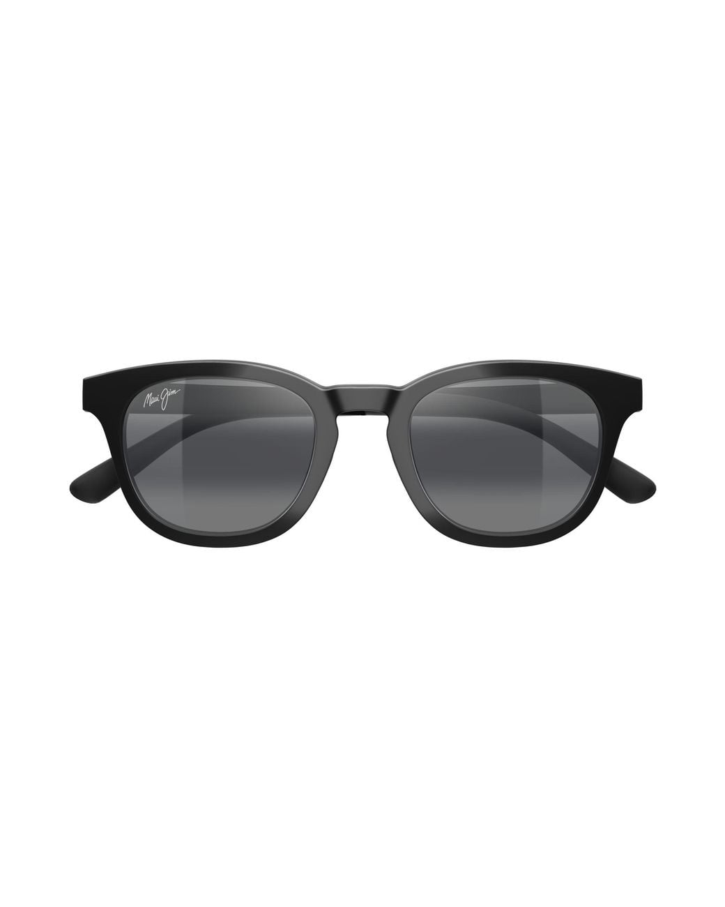 Maui Jim Black Mj0737S 007 Occhiali Da Sole Bio-Iniettato Grigio Rotonda