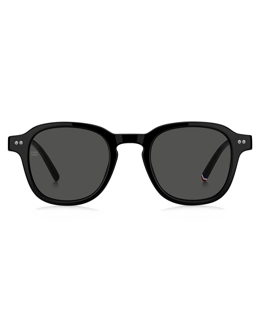 Tommy Hilfiger Black Th 2185/S 807/Ir Sunglasses Acetate Squared Normal for men