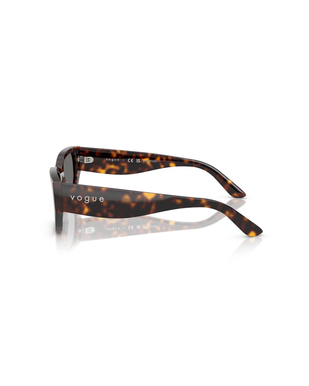 Vogue Eyewear Black Vo5586S W65681 Sunglasses Acetate Squared Polarized