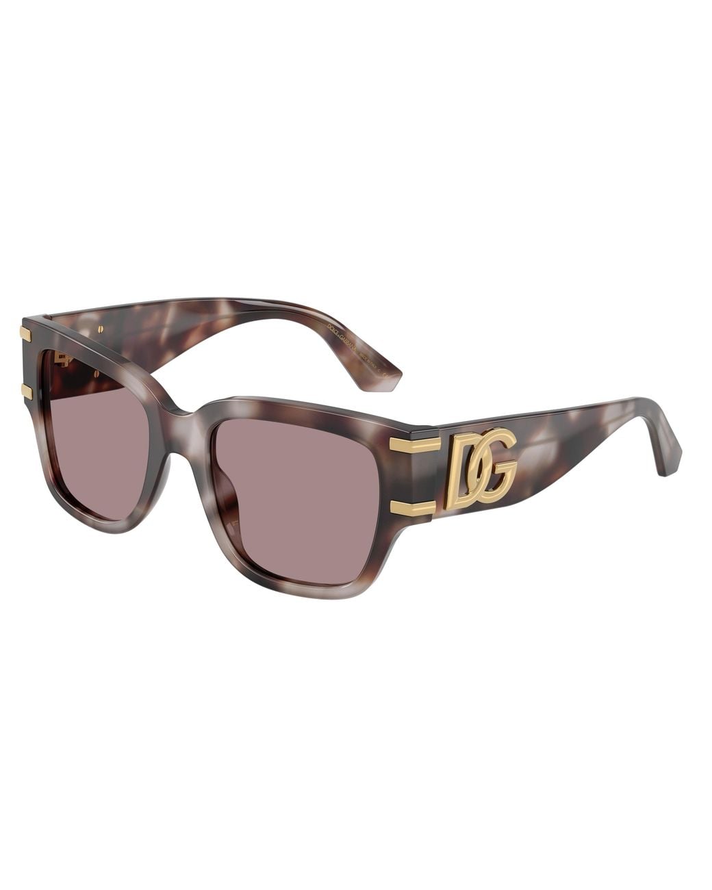 Dolce & Gabbana Black Dg4563 3498La Sunglasses Acetate Squared Normal