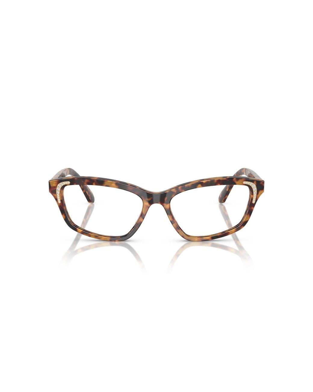 Swarovski Black Sk2034 1040 Optical Frames Acetate Geometric Normal