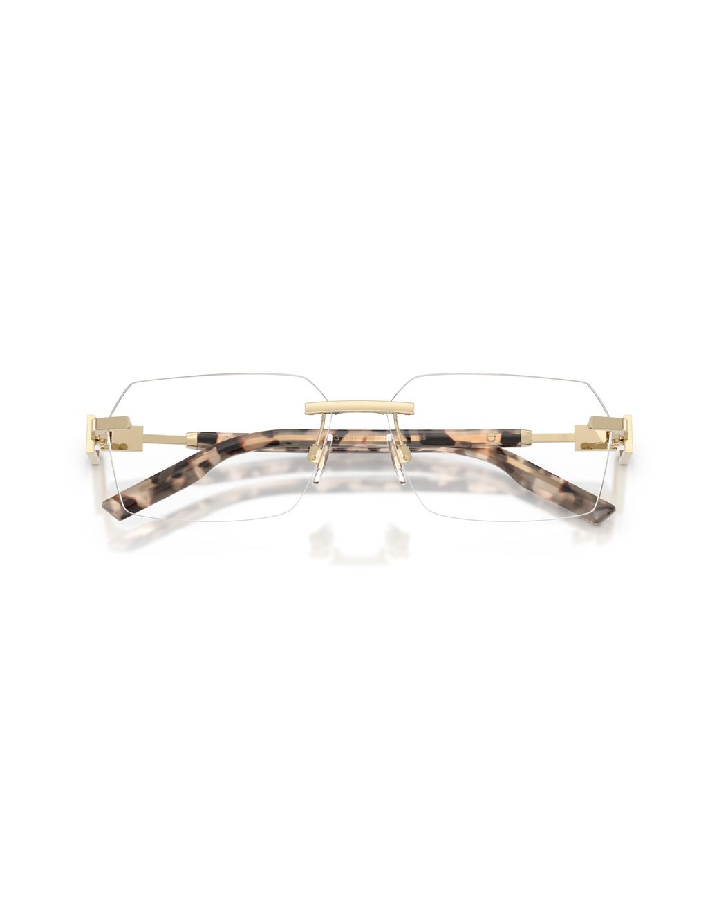 Dolce & Gabbana Black Dg1361 488 Optical Frames Metal Transparent Squared Normal for men