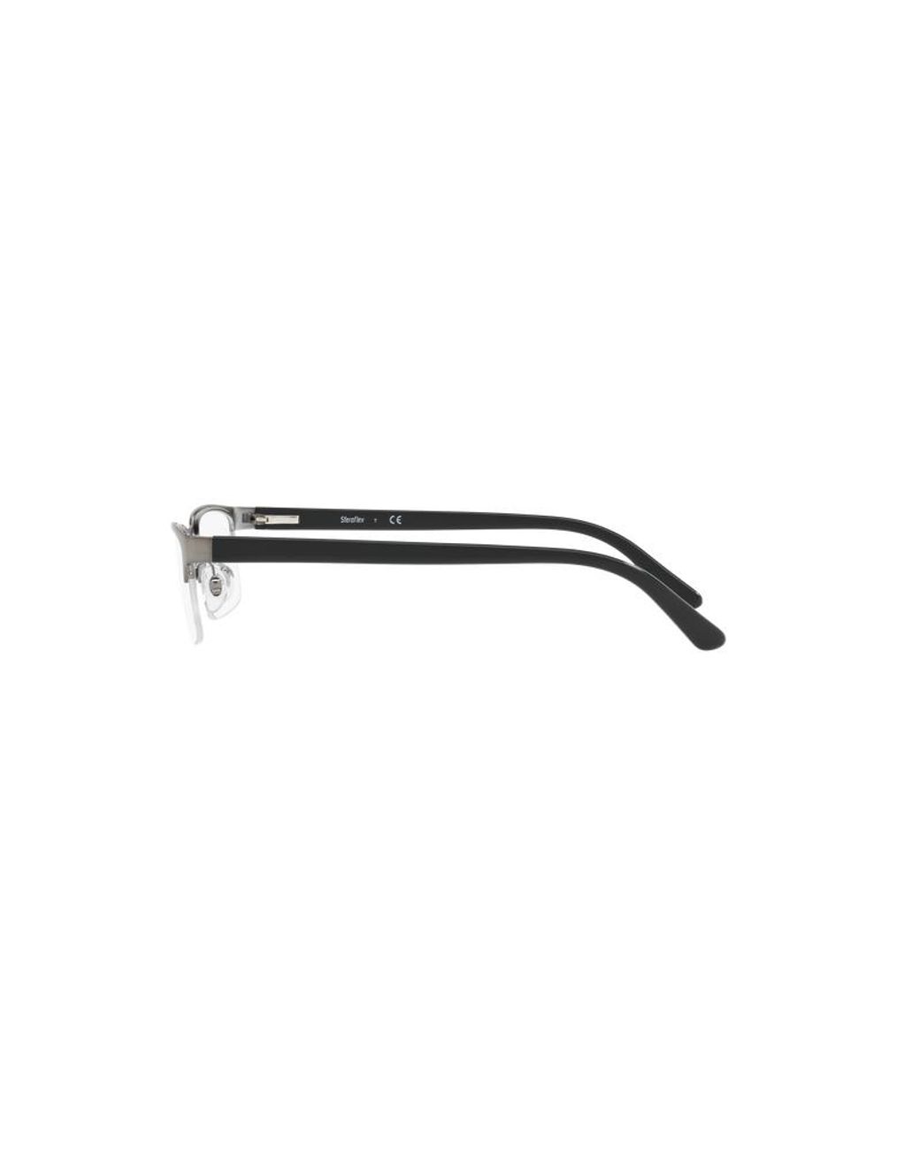 Sferoflex Black Sf2288 268 Optical Frames Metal Squared for men