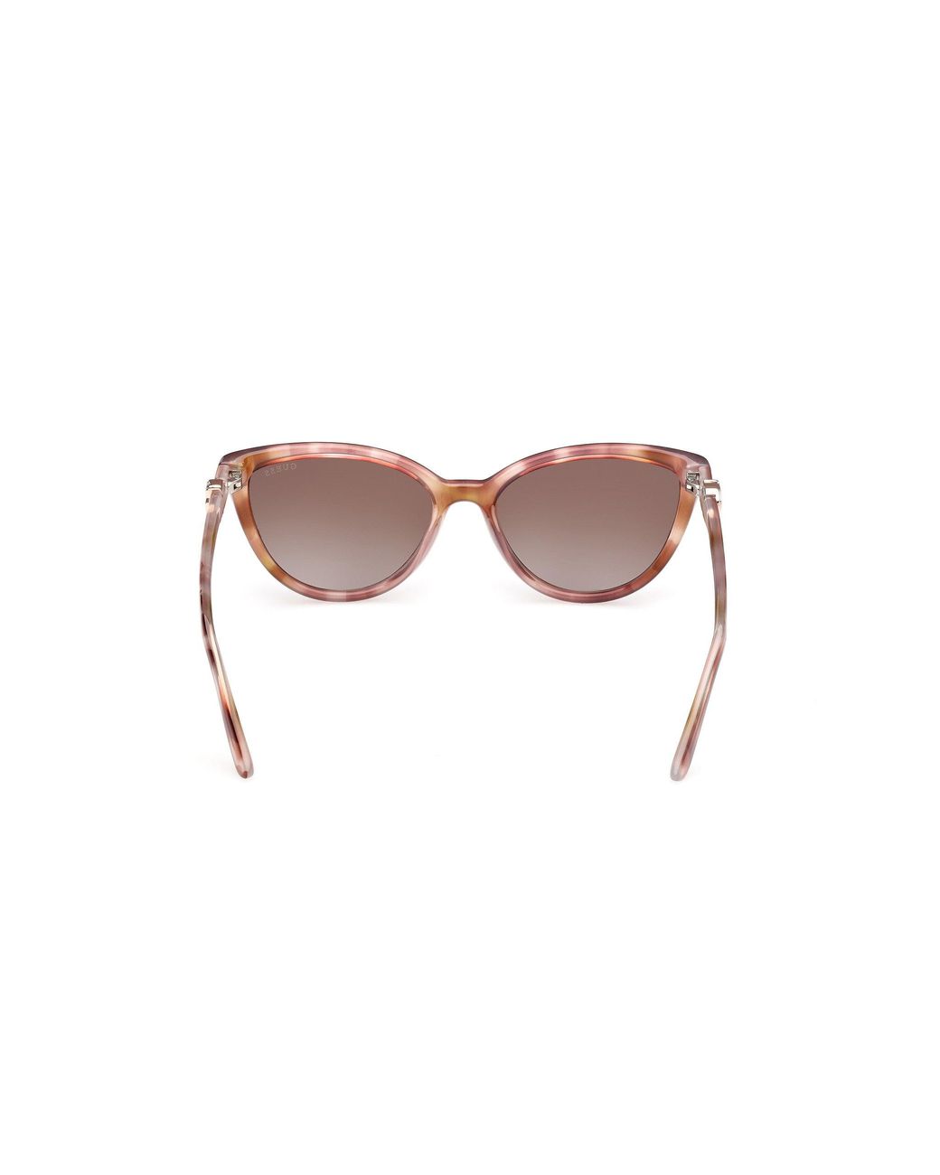 Guess Black Gu00189 47F Sunglasses Injected Cat Eye Normal