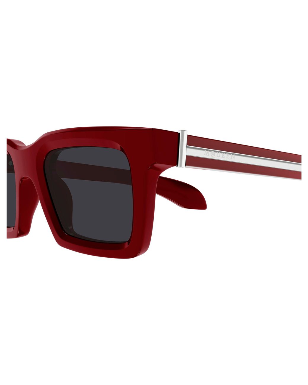 McQueen Black Am0506S 005 Sunglasses Acetate Squared for men