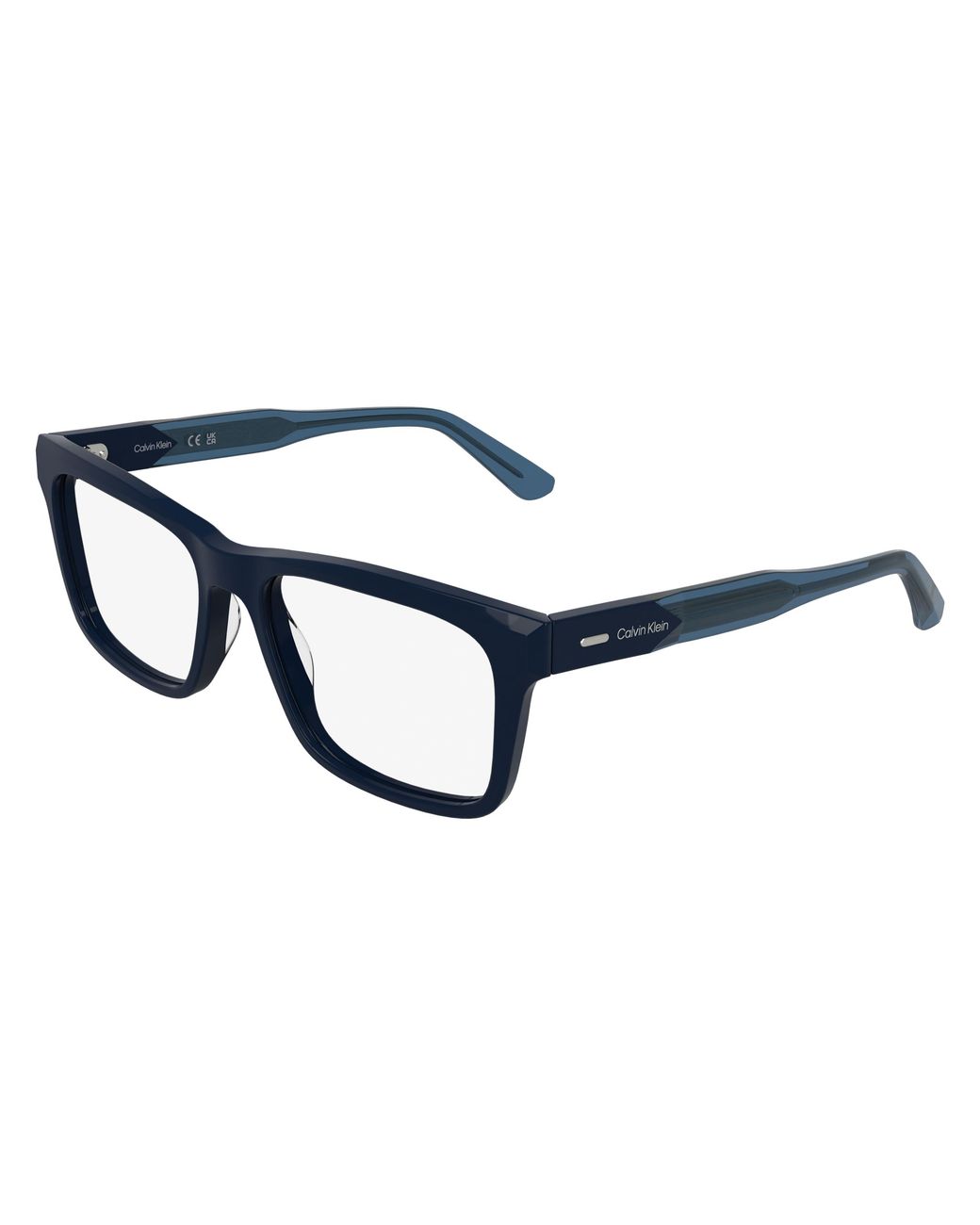 Calvin Klein Black Ck25544 001 Optical Frames Acetate Squared Normal for men