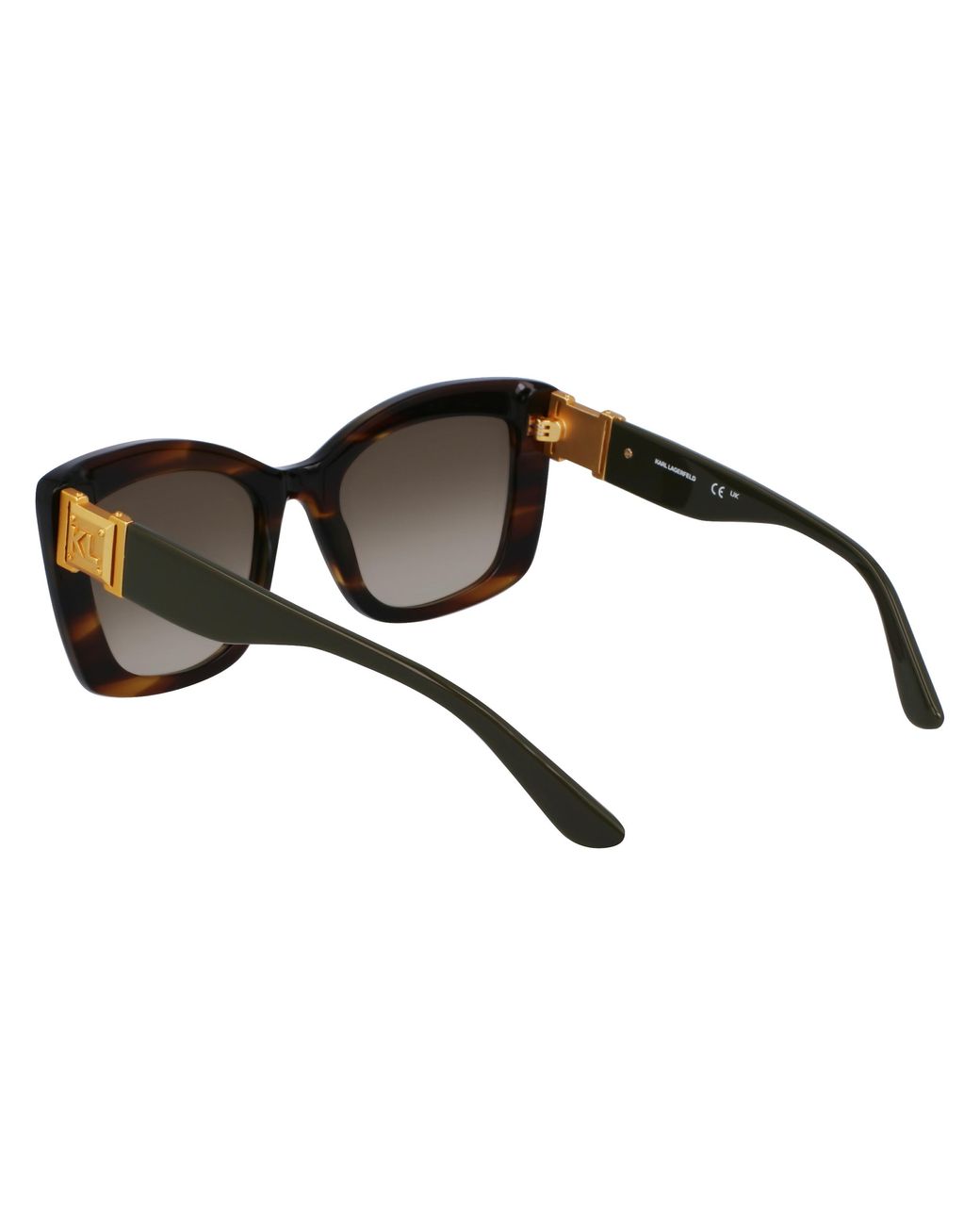 Karl Lagerfeld Black Kl6139S 212 Sunglasses Acetate Squared Normal Shaded