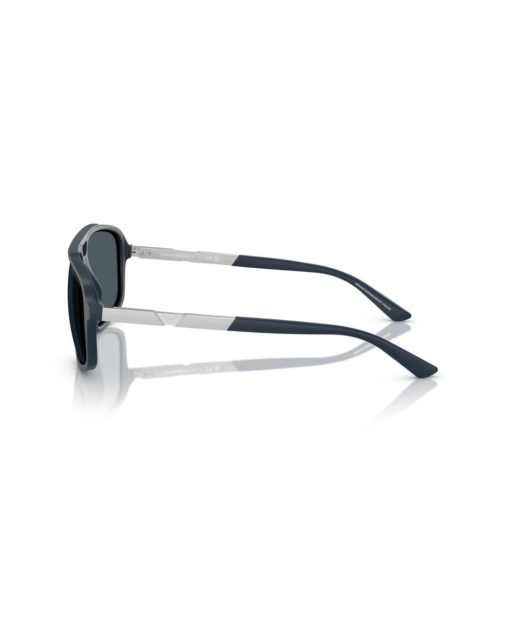 Emporio Armani Black Ea4236U 618987 Sunglasses Injected Pilot Normal for men