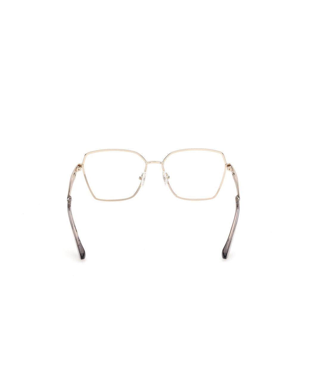 Guess Black Gu50384 28 Optical Frames Metal Squared Normal