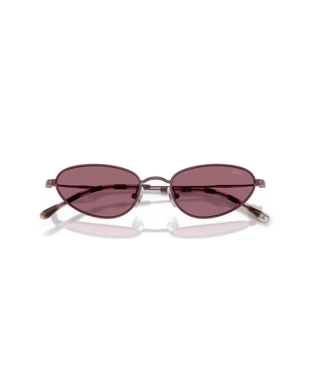 DIESEL Black Dl1024T 10501A Sunglasses Titanium Cat Eye Normal