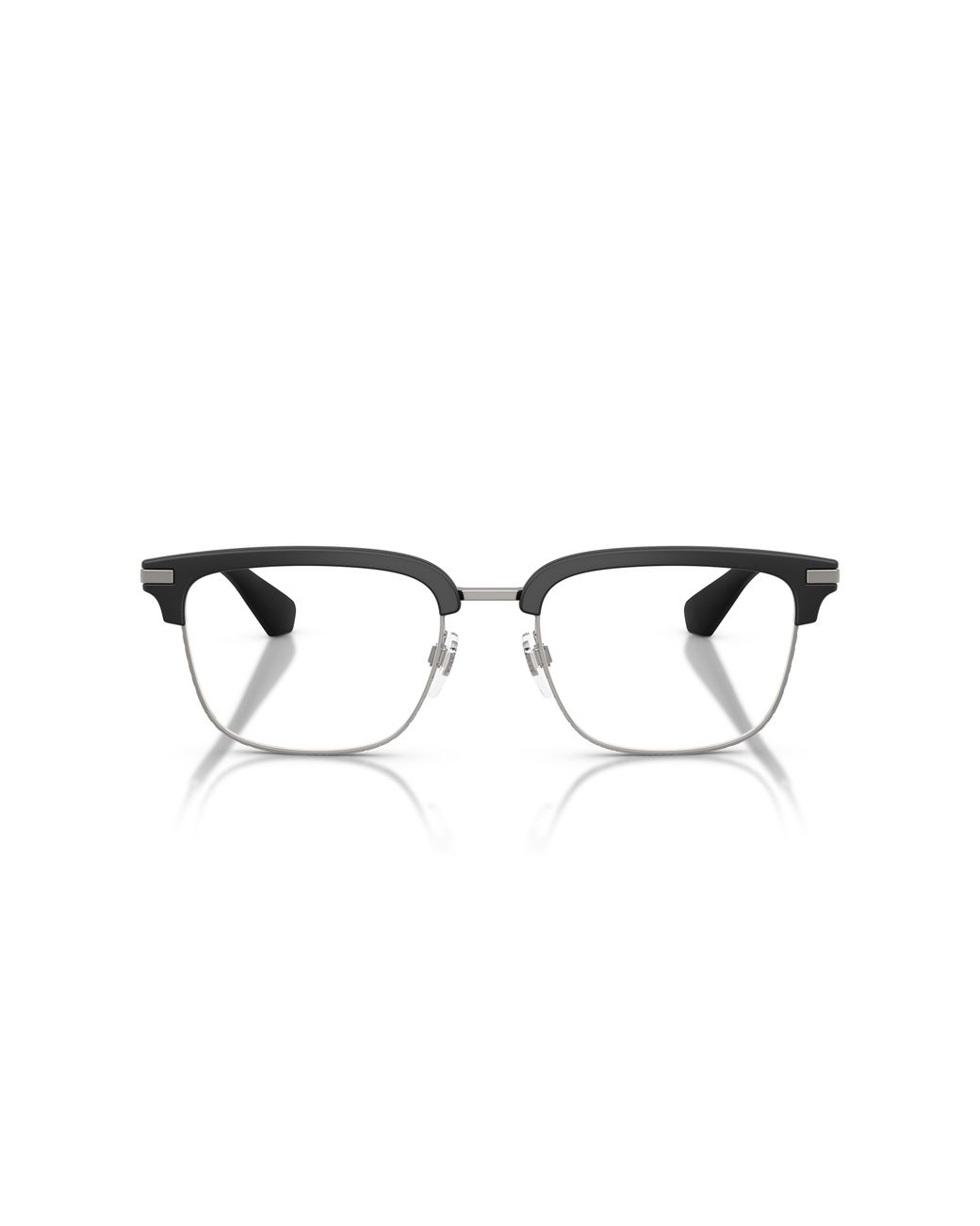 Burberry Black Be2468 3464 Optical Frames Injected Transparent Squared Normal for men