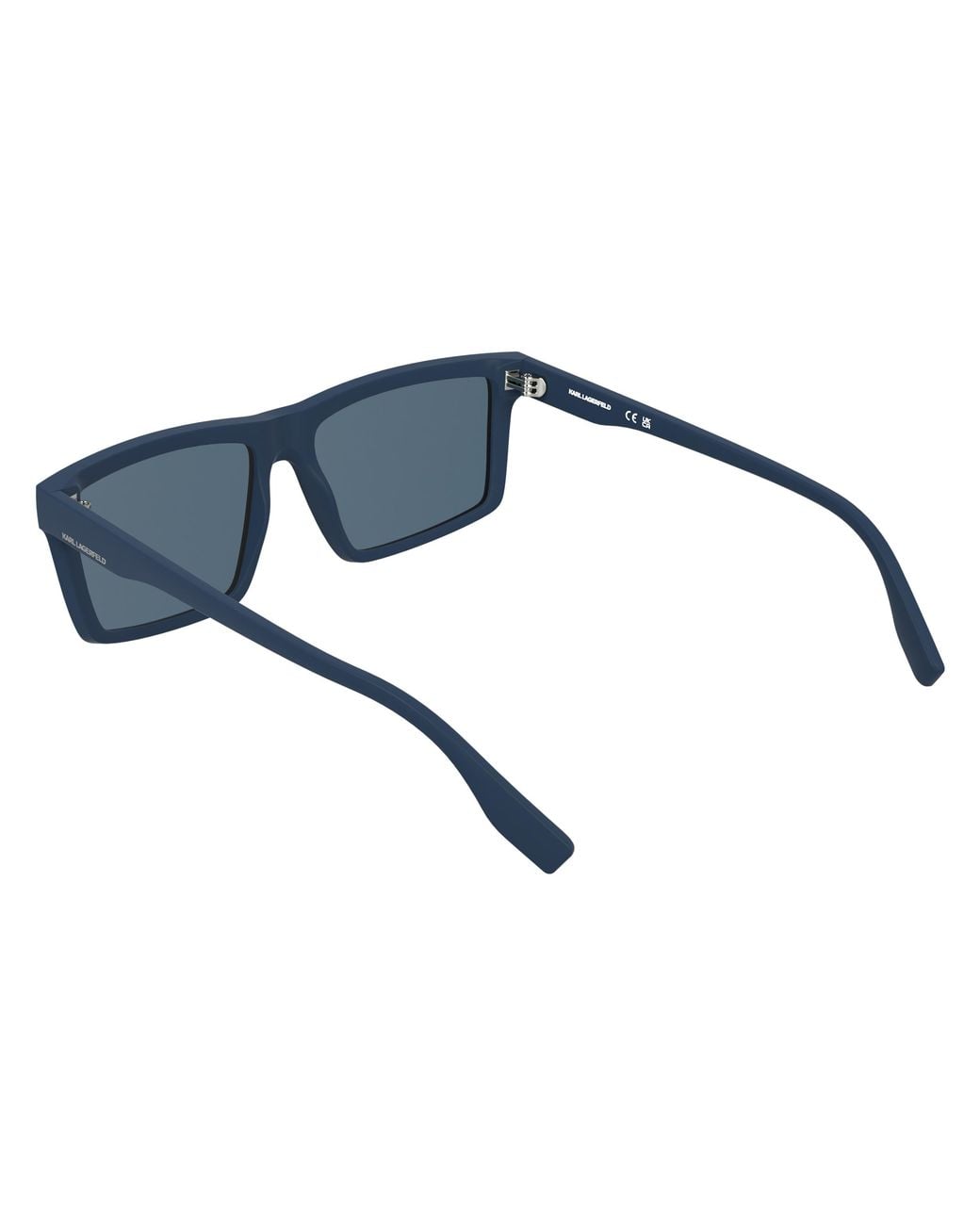 Karl Lagerfeld Black Kl6225S 002 Sunglasses Bio-Injected Smoke Squared Normal for men