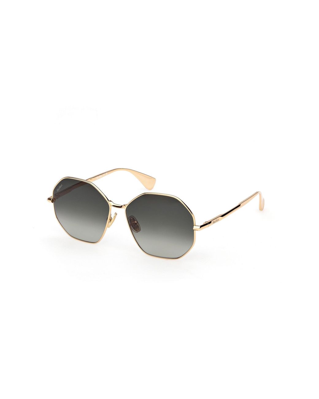 Max Mara Black Mm0168 Miller 30P Sunglasses Metal Geometric Normal