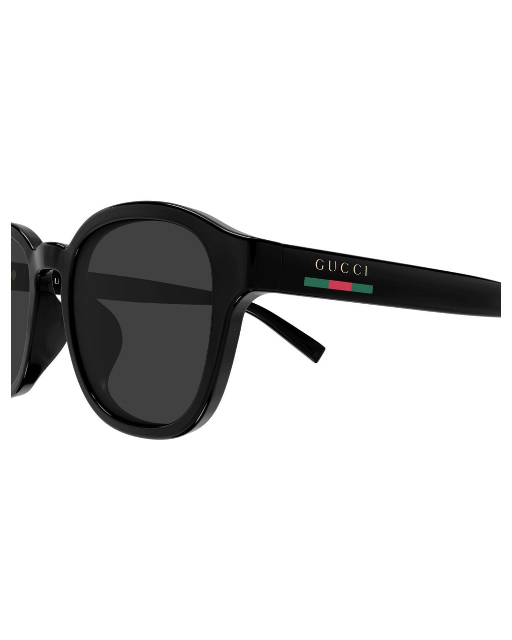 Gucci Black Gg2109Sk Round Sunglasses for men