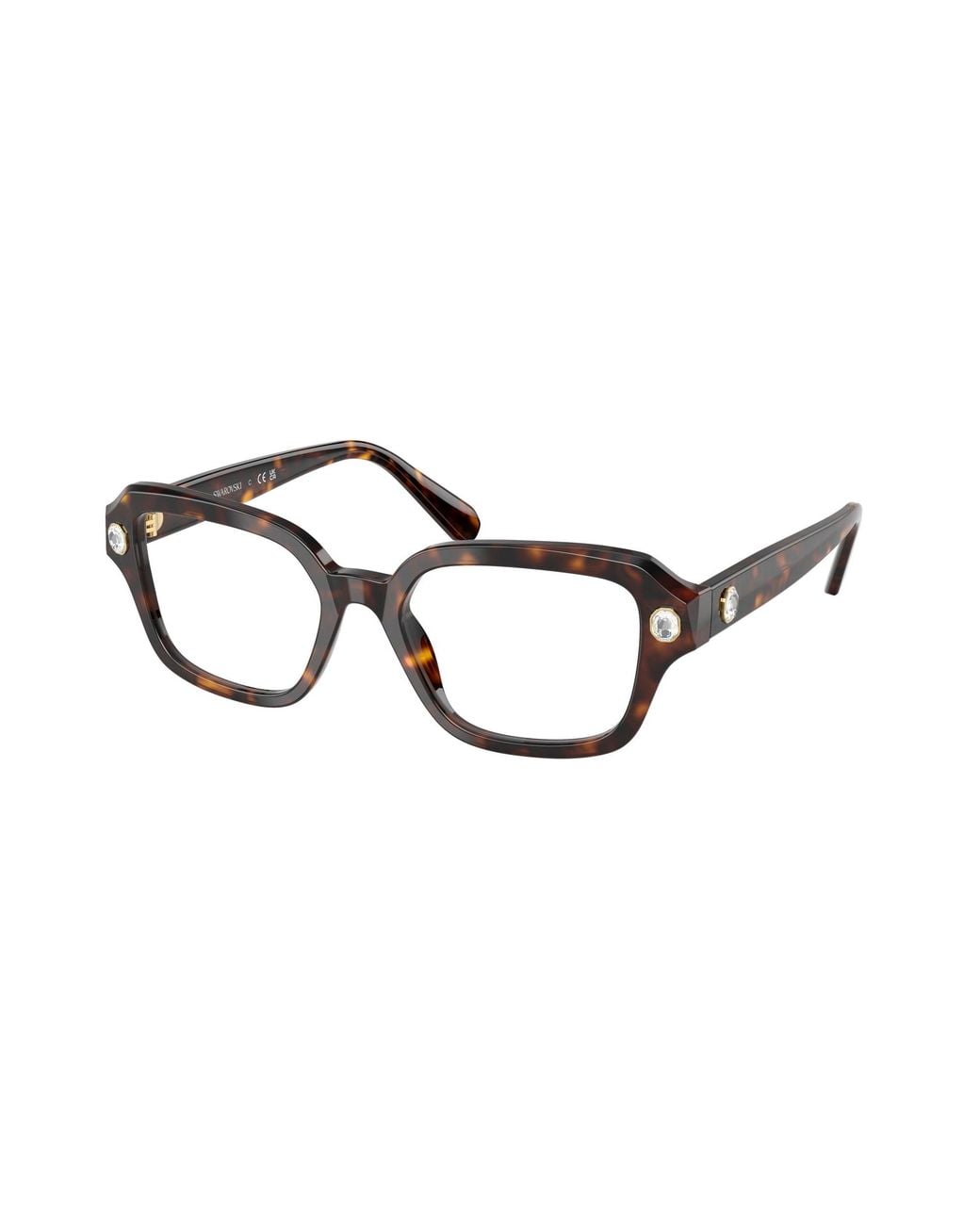 Swarovski Black Sk2039 1002 Optical Frames Acetate Pillow Normal