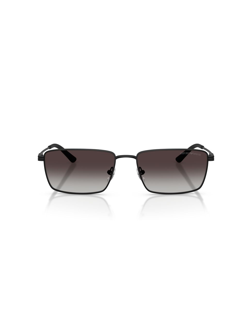 Emporio Armani Black Ea2169 30018G Sunglasses Metal Squared Normal Shaded for men