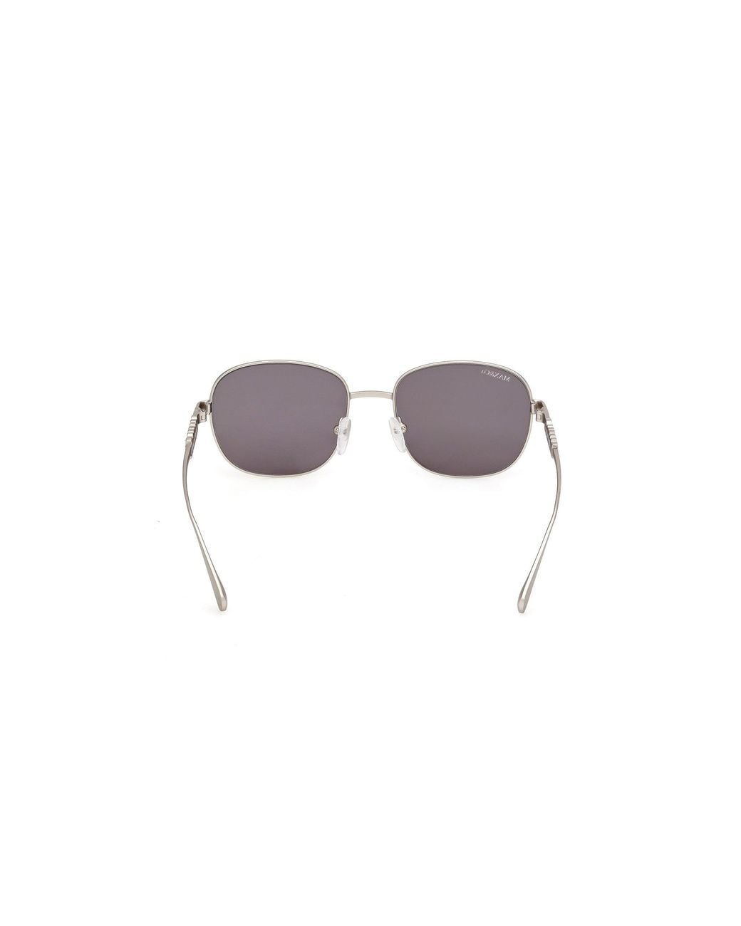 MAX&Co. Black Mo0169 17A Sunglasses Metal Smoke Squared Normal