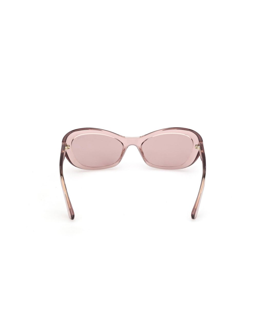 Guess Black Gu00286 72S Sunglasses Injected Bordeaux Cat Eye Normal