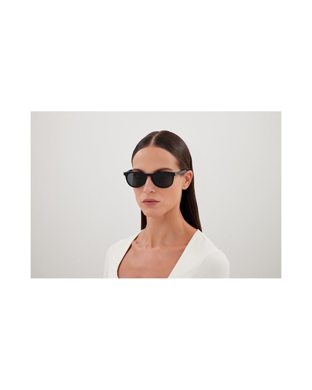 Saint Laurent Black Sl 797 003 Sunglasses Acetate Round