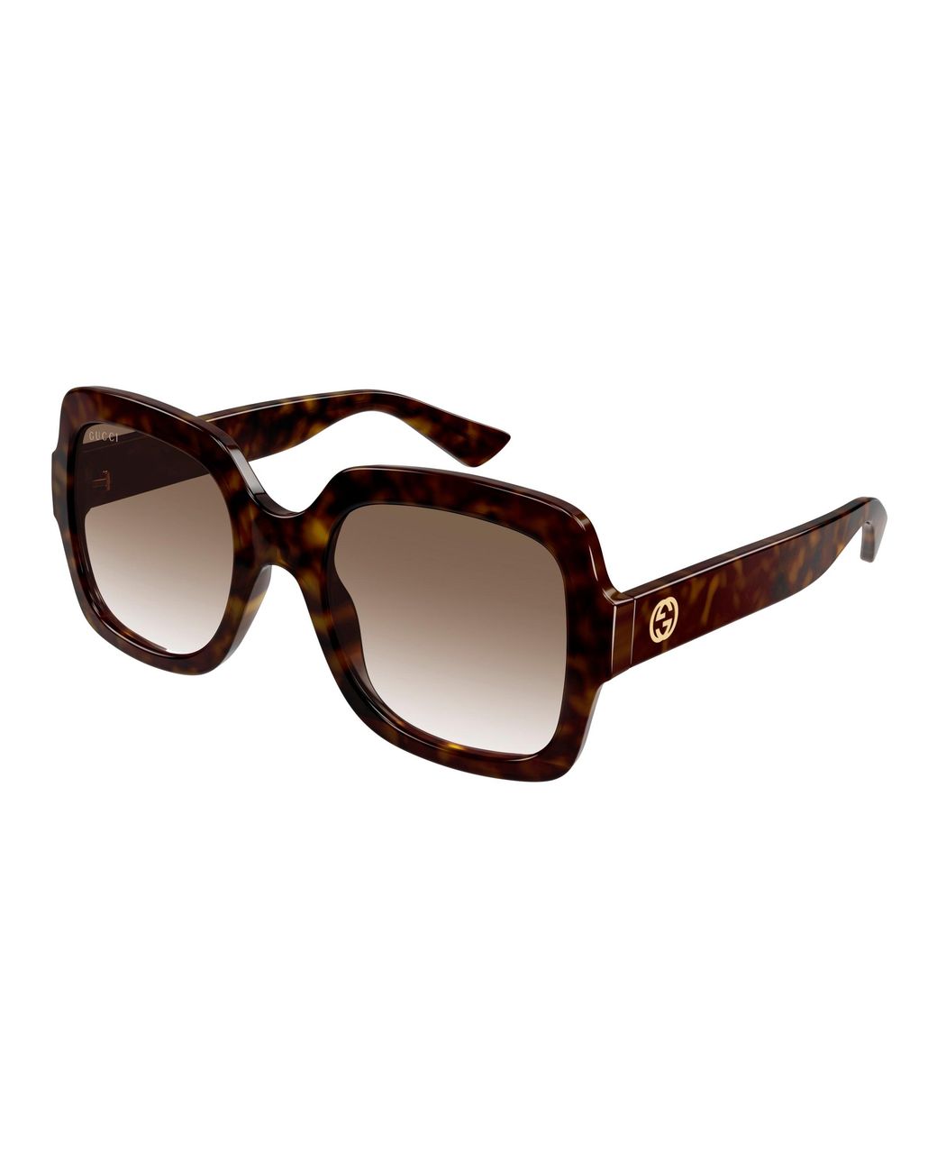 Gucci Black Gg1337S 003 Sunglasses Plastic Oversize Shaded